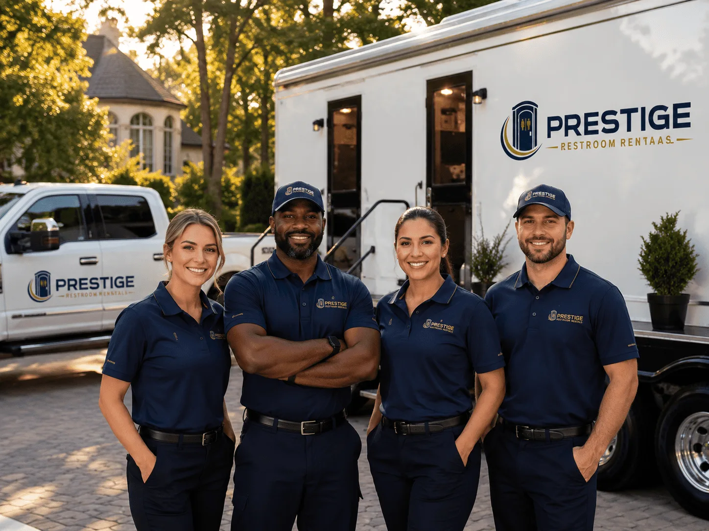 Trusted Luxury Portable Restrooms company in Triumph, IL